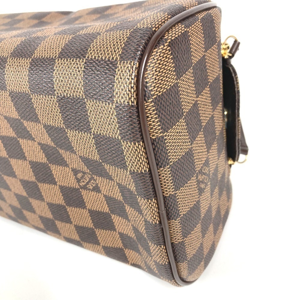 LOUIS VUITTON Authentic Brown Damier Canvas Pouch - Picture 6 of 16